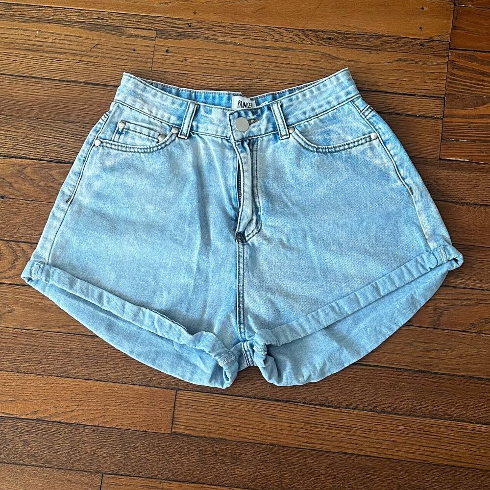 Loose Denim Shorts